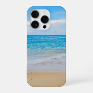 Zeegezicht met strand, grote golf en Mount Sea Cas iPhone 16 Pro Hoesje