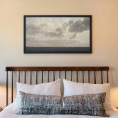 Zeegezicht, olie poster