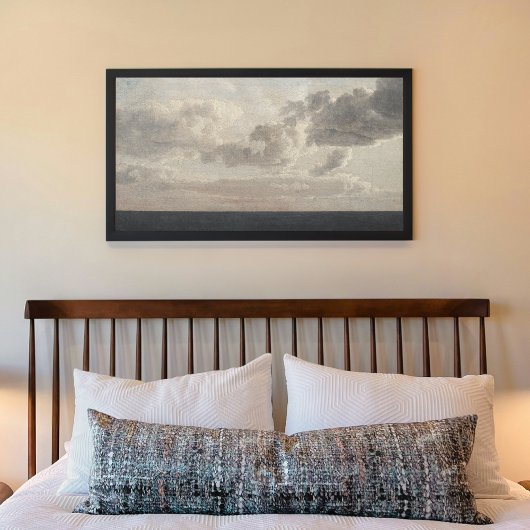 Zeegezicht, olie poster