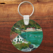 Zeegezicht Sleutelhanger (Voorkant)