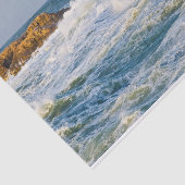 Zeegezicht Tissuepapier (Detail)