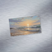 zeegezicht-verhaal magnetisch visitekaartje (Voorbeeld)