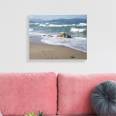 Zeegezicht verpakt Canvas Afdruk (Insitu (Woonkamer))