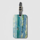 zeegezicht | Vincent van Gogh Bagagelabel (Voorkant (verticaal))
