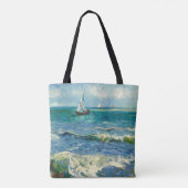 zeegezicht | Vincent van Gogh Tote Bag (Achterkant)