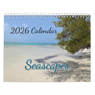 Zeegezichten Oceaan Zee Tropisch Kalender