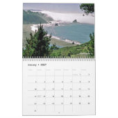 Zeegezichten van beide Amerikaanse kustlandschappe Kalender (Jan 2027)