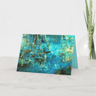 Zeegezichten Wenskaarten IV Kaart