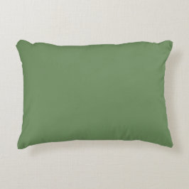 Zeeglas groene effen kleur minimalistisch ontwerp accent kussen
