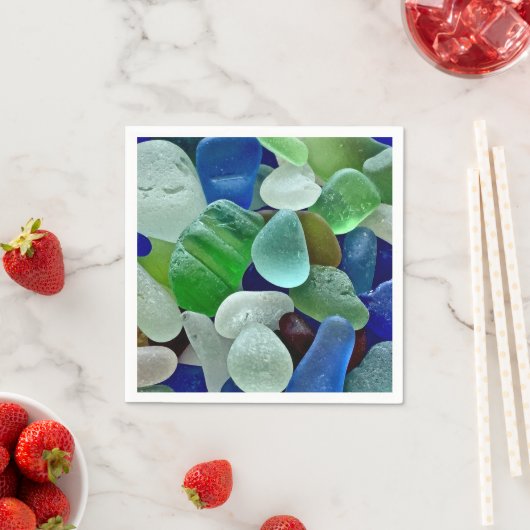 Zeeglas papieren servetten (Insitu)