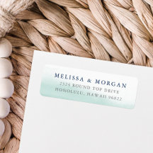 Zeeglassgetijden Kustkust Waterverf Retouradres