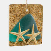 Zeeglavis en zeeglas keramisch ornament (Rechts)