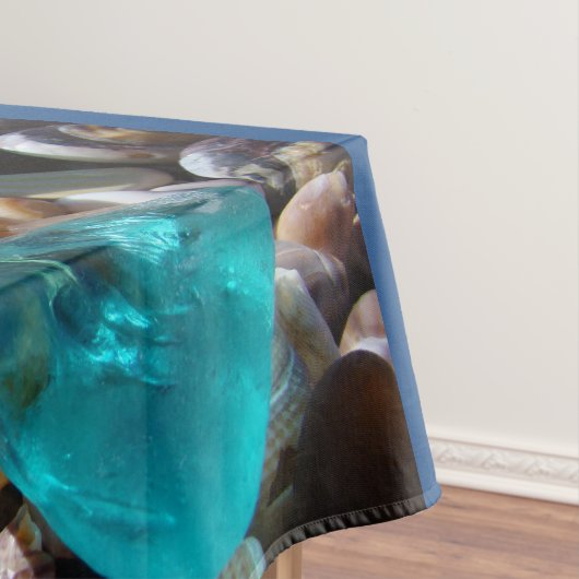 Zeeglazen Beach Tablecloths Coastal Weddenschap Tafelkleed (Voorbeeld)