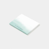 Zeeglazen gepersonaliseerd post-it® notes (Schuin)
