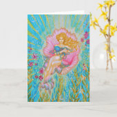 Zeegodin door Virgo Paraiso Kaart (Gele Bloem)