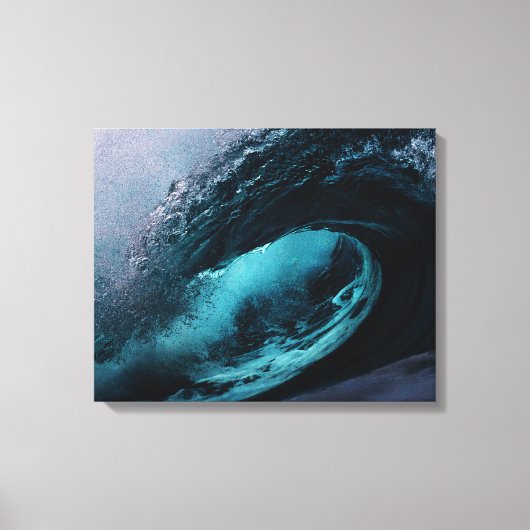 Zeegolven canvas print (Voorkant)
