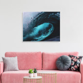 Zeegolven canvas print (Insitu (Woonkamer))