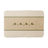 Zeegrapbloei- Duinen- Streep Badmat (Voorkant)