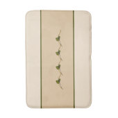 Zeegrapbloei- Duinen- Streep Badmat (Voorkant Verticaal)