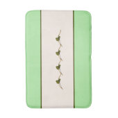 Zeegrapbloei- Key Limoen- Stripe Badmat (Voorkant Verticaal)