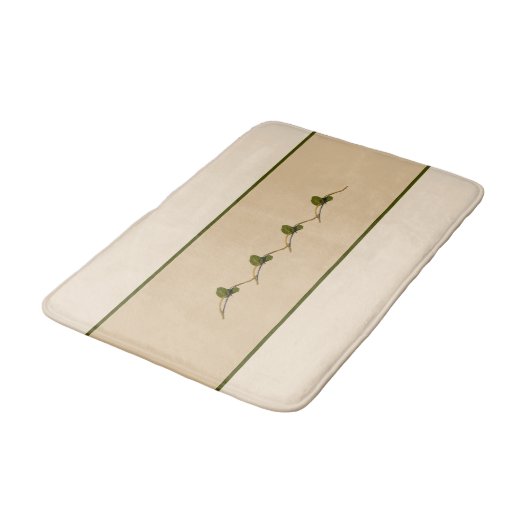 Zeegrapbloei Stripe- Duinen- Badmat (Gekanteld)