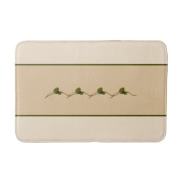 Zeegrapbloei Stripe- Duinen- Badmat