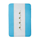 Zeegrapbloei Stripe- Lagoon- Badmat (Voorkant Verticaal)