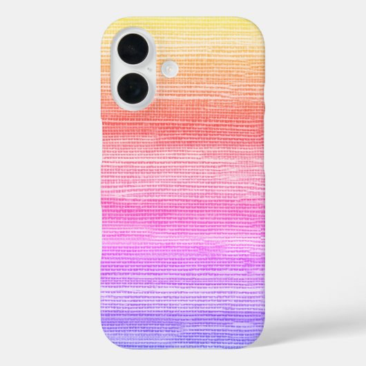Zeegras Abstracte Waterverf Ombre Neon Case-Mate iPhone Case (Achterkant)