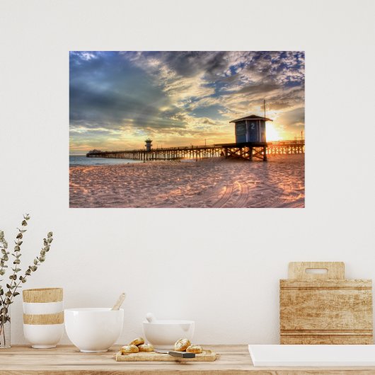 Zeegras, CA-canvas Poster (Keuken)