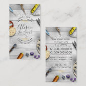 Zeegras of Visitekaartje op het bureau van de trek (Voorkant / Achterkant)