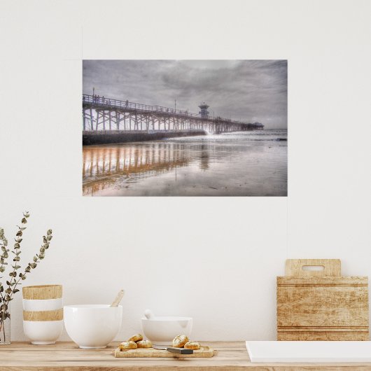 Zeegraspier Poster (Keuken)