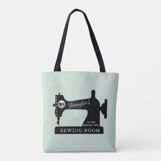 Zeegreneringsmachine voor de korte naaimachine Tas (Achterkant)