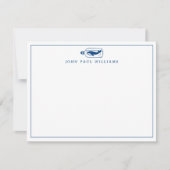 Zeegrens Noordzee Notitiekaartje (Voorkant)