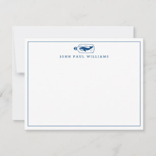 Zeegrens Noordzee Notitiekaartje