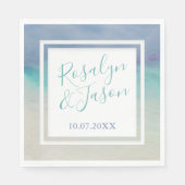 Zeegrens Servet (Voorkant)