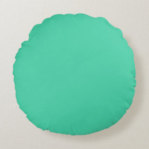 Zeegroen Rond Kussen