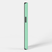 Zeegroene Effen Kleur iPhone Hoesje (Rechterkant)