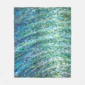 Zeegroeven 30x 40 vlooienband fleece deken (Voorkant)