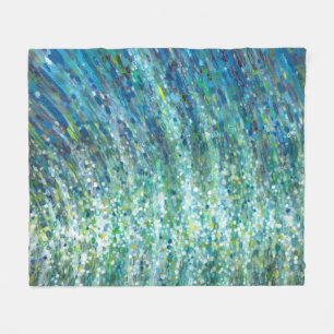 Zeegroeven 30x 40 vlooienband fleece deken