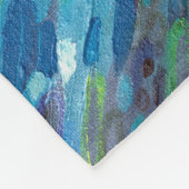 Zeegroeven 30x 40 vlooienband fleece deken (Hoek)