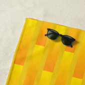 Zeehanddoek van de Sunrise Gold Grill Strandlaken (In situ)