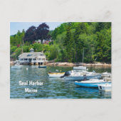 Zeehaven in Maine Briefkaart (Voorkant)