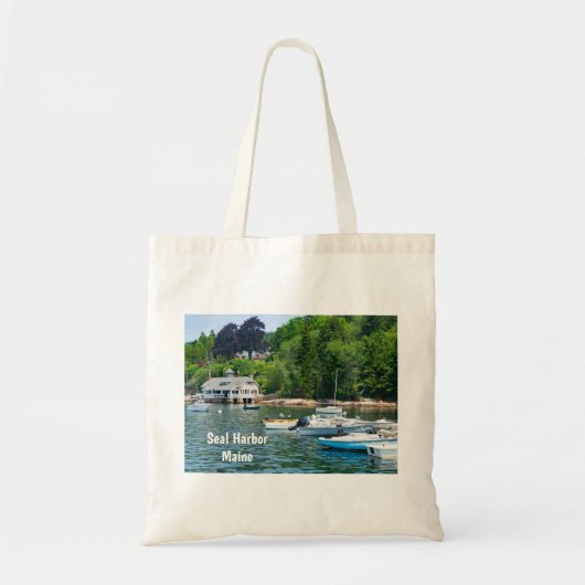 Zeehaven in Maine Tote Bag (Voorkant)