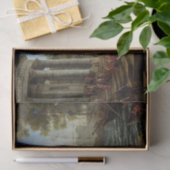 Zeehaven met de embarkatie van de heilige Ursula Tissuepapier (Geschenk)