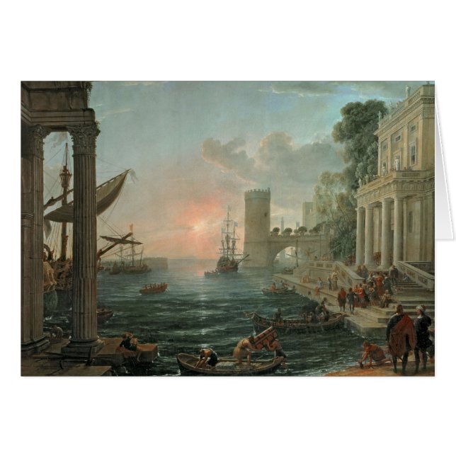 Zeehaven met de Embarkation (Voorkant Horizontaal)