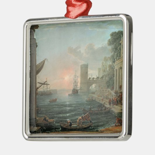 Zeehaven met de Embarkation Metalen Ornament (Links)