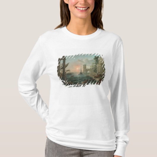 Zeehaven met de Embarkation T-shirt (Voorkant)