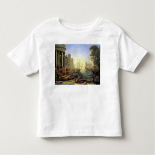 Zeehaven met de inblazing van St. Ursula Kinder Shirts