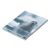 zeehaven van de stille oceaan, Phoca vitulina rich Notitieblok (Linkerzijde)