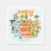 zeehaven van SoCal Servet (Voorkant)